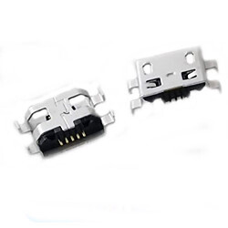 Гнездо Micro USB B 5pin SMT 9,7мм без юбки CN-56-17
