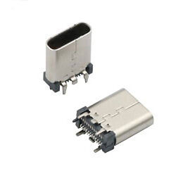 Гнездо USB Type-C 24pin H=10.5mm прямое C-13