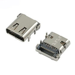 Гнездо USB Type-C 24pin угловое C-05