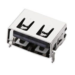 Гнездо USB-AF short body 10mm H=6.8mm USB-39