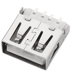 Гнездо USB-AF на плату USB-102