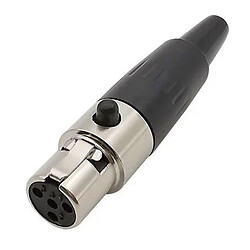 Гніздо на кабель mini XLR 4-pin female