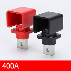 Клеми акумуляторні 3838-400A-M8 пара (червоний+чорний)
