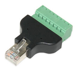 Коннектор 8P8C [RJ45] с разъемным клеммником