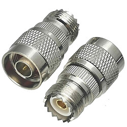 Переходник N/UHF-JK N male - UHF PL259 female
