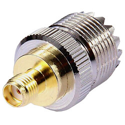 Переходник PL259 UHF female - SMA female