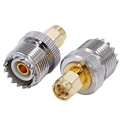 Переходник SMA/UHF-JK SMA male - UHF PL259 female