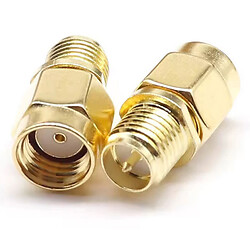 Переходник RPSMA-JK RPSMA male - RPSMA female