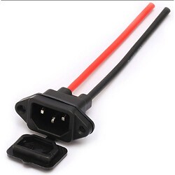 Разъем C14-12AWG-50CM с крышкой
