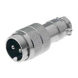 Разъем G16 MIC 342 М крепление на кабель, 2 контакта