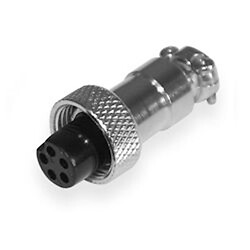 Роз'єм GX12 M12 5pin F на кабель