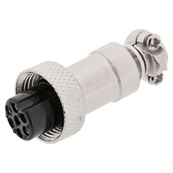Разъем GX12 M12 7pin F на кабель