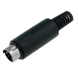 Разъем Mini DIN 6-pin "папа" на кабель
