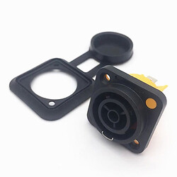 Разъем PowerCon NAC3FPX female 20A 3-pin на корпус