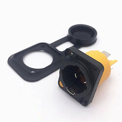 Разъем PowerCon NAC3MPX male 20A 3-pin на корпус