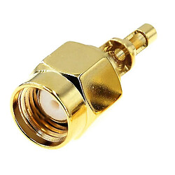 Разъем RP-SMA-J male на кабель RF1.13 ver1