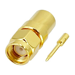 Разъем SMA-JB5 male на кабель RG401