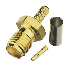 Разъем SMA-K-1.5 female на кабель RG174
