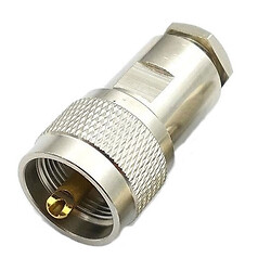Разъем ВЧ PL259 U-112B UHF male на кабель RG58