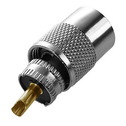Разъем PL259 U-113F UHF male на кабель RG213