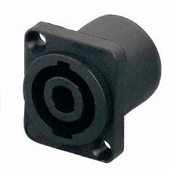 Разъем для акустики SC-1 4-pole socket Speakon гнездо на корпус