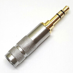 Штекер на кабель HM-082 3-pin 3.5mm Серый