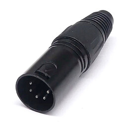 Штекер на кабель HY1.4813 XLR 5-pin male