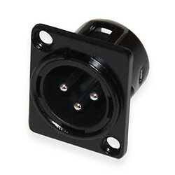 Штекер на корпус XLR HF224B 3-pin male