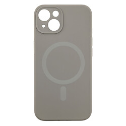 Чохол (накладка) Apple iPhone 14, Glow Full Camera, Titanium Grey, MagSafe, Сірий