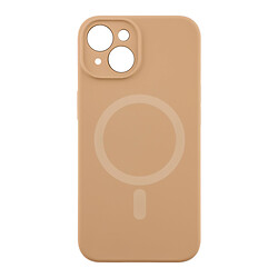 Чехол (накладка) Apple iPhone 15, Glow Full Camera, MagSafe, Desert Gold, Золотой