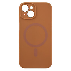 Чехол (накладка) Apple iPhone 15, Glow Full Camera, MagSafe, Коричневый