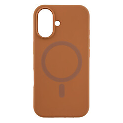 Чехол (накладка) Apple iPhone 16, Glow Classic Case, MagSafe, Коричневый