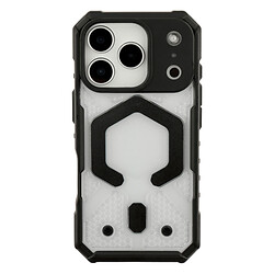 Чехол (накладка) Apple iPhone 17 Pro, Pathfinder ArmorHex, MagSafe, Transparent Black, Черный