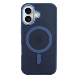 Чохол (накладка) Apple iPhone 17 Air, Space Color Matte, Dark Blue, MagSafe, Синій