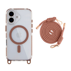 Чехол (накладка) Apple iPhone 17 Air, Lanyard, MagSafe, Desert Gold, Золотой