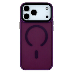 Чехол (накладка) Apple iPhone 17 Pro Max, Color Matte, MagSafe, Dark Purple, Фиолетовый