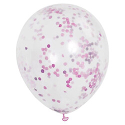 Кульки, 12 дюймові, 30 см, Confftis Balloon 2,8 г, 5шт. у пакеті, 5 кольорів мікс, Mic