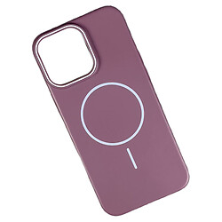 Чохол (накладка) Apple iPhone 14, Air Beats Delicate, Plum, MagSafe, Бордовий