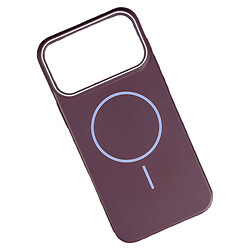Чехол (накладка) Apple iPhone 17 Pro, Air Beats Delicate, MagSafe, Plum, Бордовый