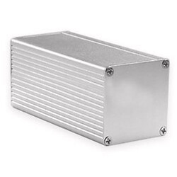 Корпус алюминиевый 100*46*46MM aluminum case SILVER