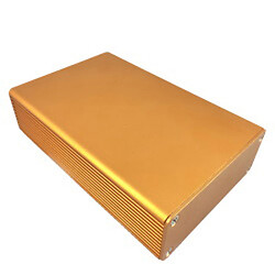 Корпус алюминиевый 100*66*27MM aluminum case GOLD
