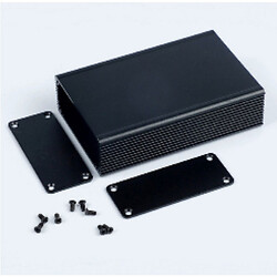 Корпус алюминиевый 110*57*24MM aluminum case BLACK