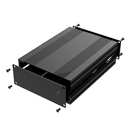 Корпус алюминиевый 150*145*54MM aluminum case BLACK