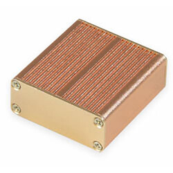 Корпус алюмінієвий 45*45*18.5MM aluminum case GOLD