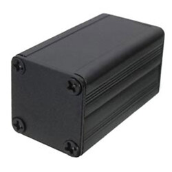 Корпус алюмінієвий 75.5*25*25MM aluminum case BLACK