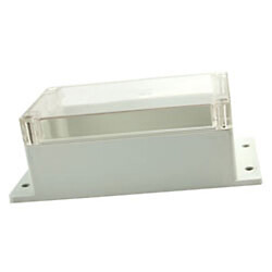 Корпус 158*90*65мм F2BT білий/прозорий