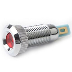 Індикатор антивандальний 8F-D-12VB indicator light Blue LED