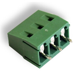 Клеммник винтовой WJ128-5.0-03P-140-00A Зеленый