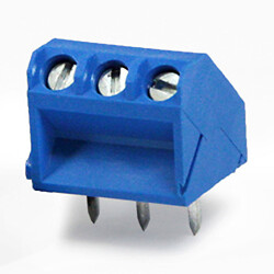 Клемник гвинтовий WJ330-5.0-03p-122-00a Синій
