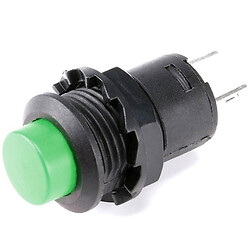 Кнопка DS-425B без фіксації OFF-(ON) зелена